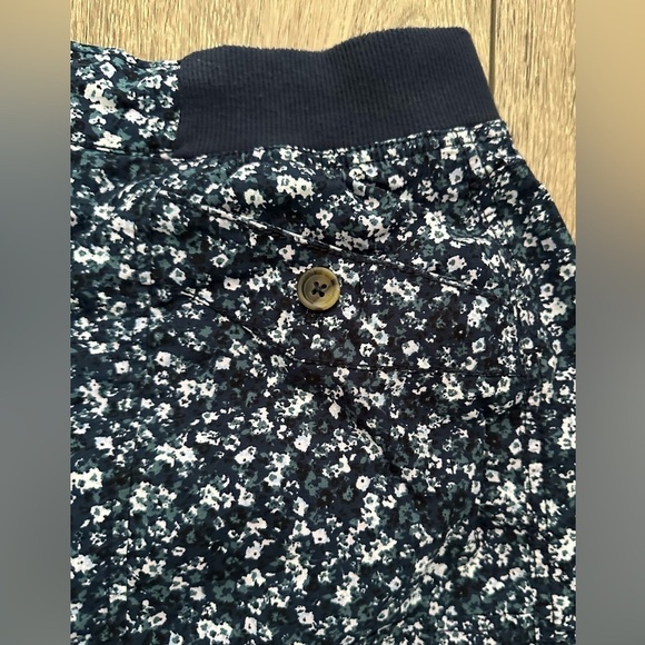 Penningtons Cotton Floral Mini Skirt Pull-on Lined with Pockets SZ  18 EUC - Picture 4 of 7